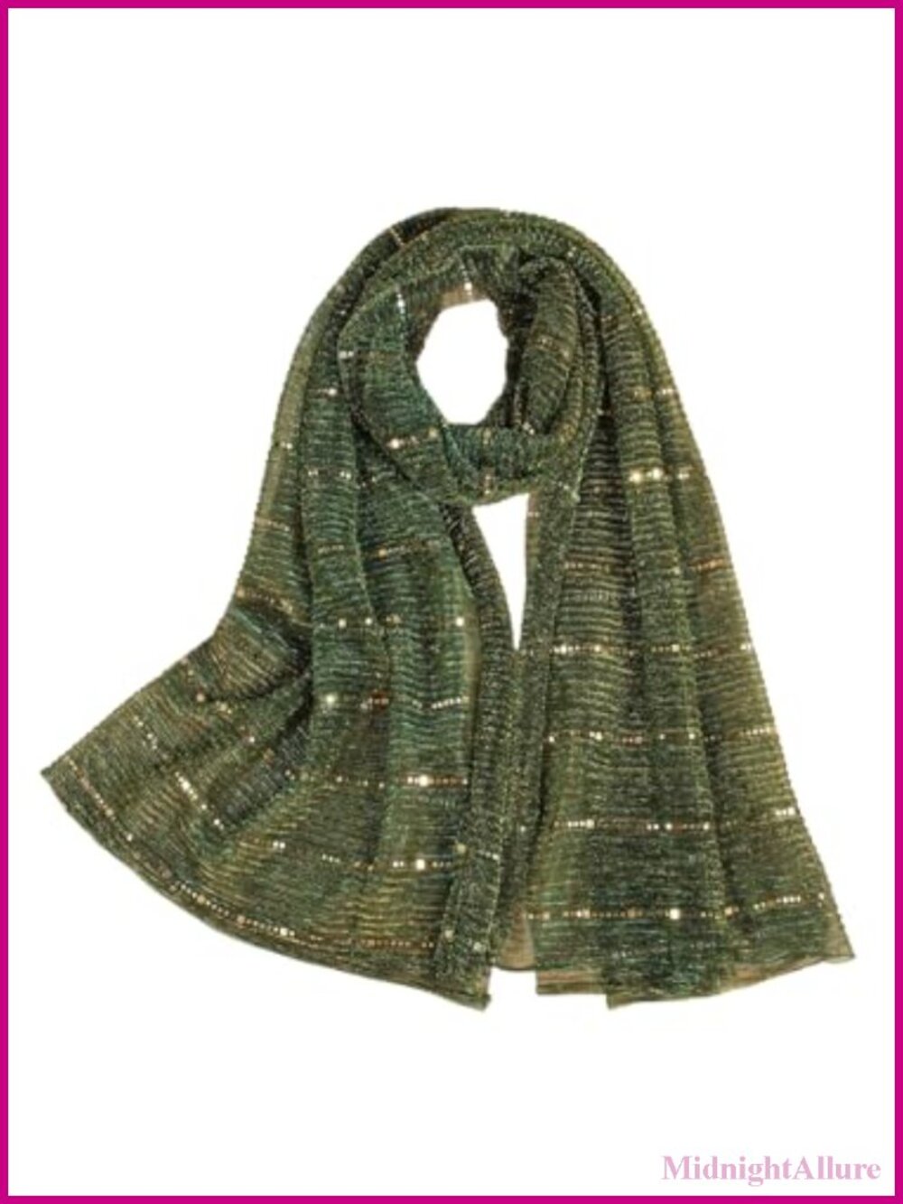 Sequin Sparkly Evening Wrap Scarf Lightweight Shawl 100% Polyester